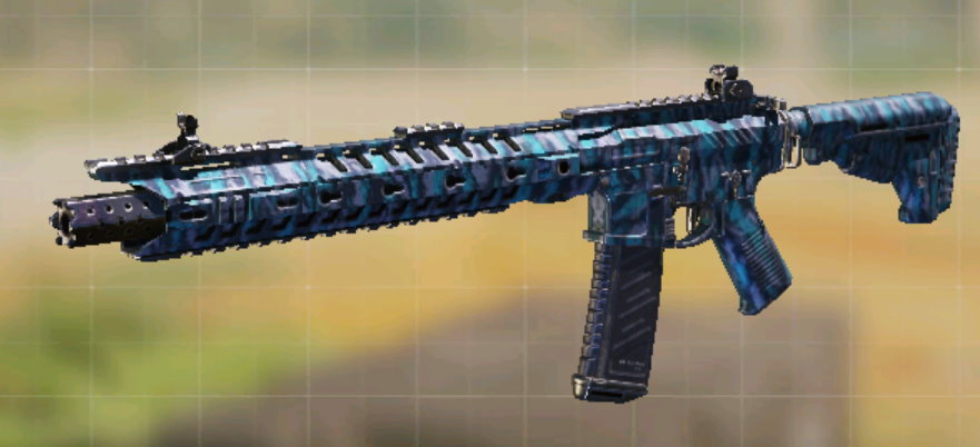 M4 Blue Iguana, Common camo in Call of Duty Mobile
