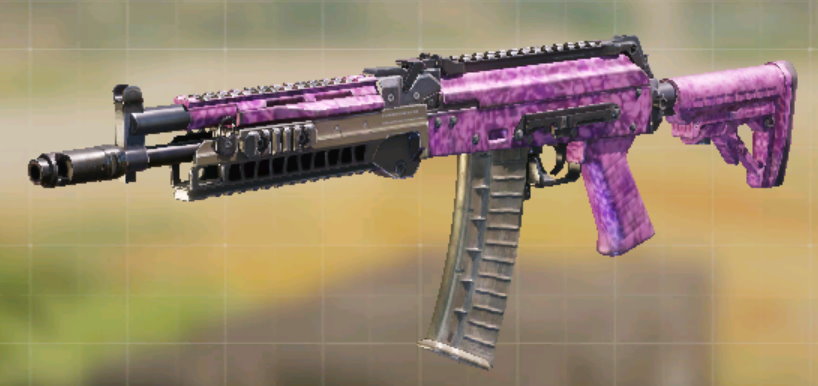 AK117 Neon Pink, Common camo in Call of Duty Mobile
