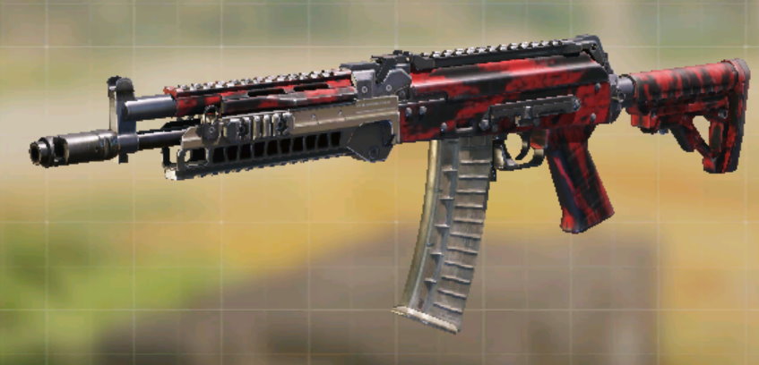 AK117 Red Tiger, Common camo in Call of Duty Mobile