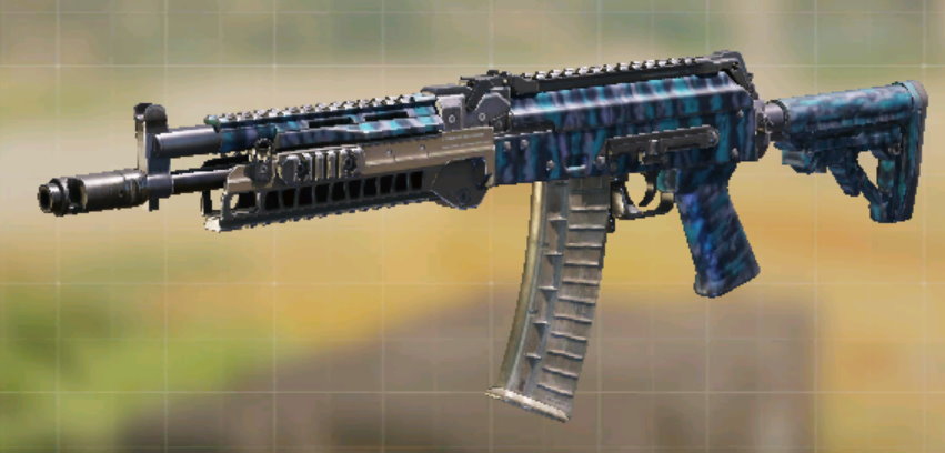 AK117 Blue Iguana, Common camo in Call of Duty Mobile