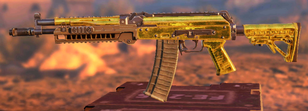 AK117 Gold, Common camo in Call of Duty Mobile