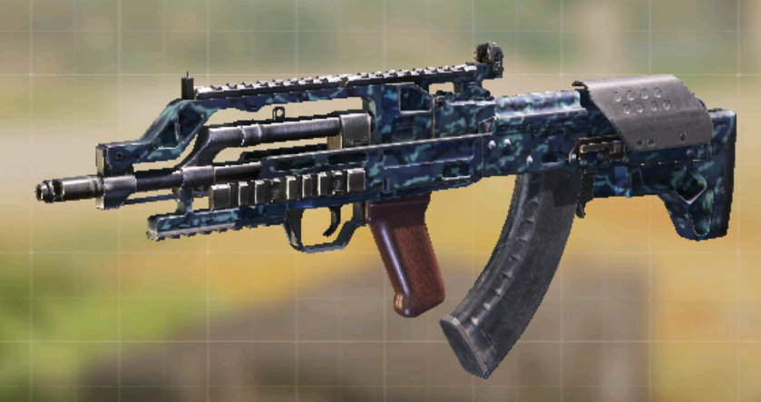 BK57 Warcom Blues, Common camo in Call of Duty Mobile