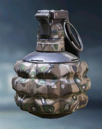Frag Grenade Jungle Terrain, Uncommon camo in Call of Duty Mobile