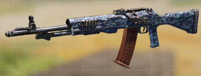 ASM10 Warcom Blues, Common camo in Call of Duty Mobile