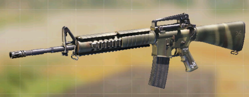 M16 Moroccan Snake, Common camo in Call of Duty Mobile