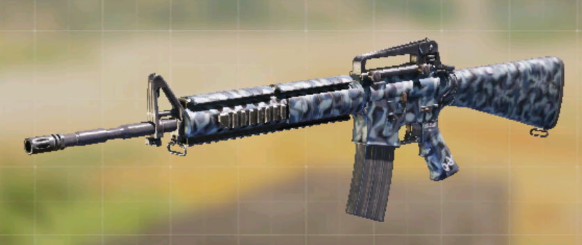 M16 Arctic Abstract, Common camo in Call of Duty Mobile