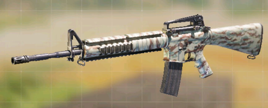 M16 Faded Veil, Common camo in Call of Duty Mobile