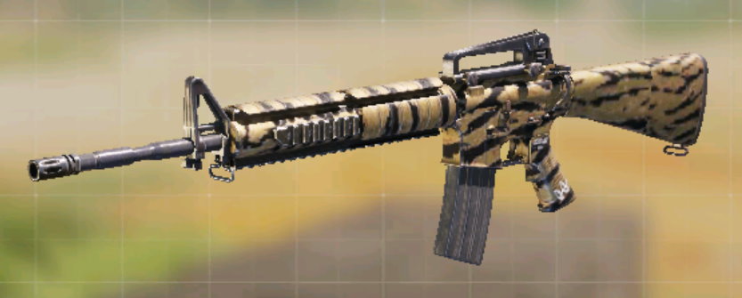 M16 Tiger Stripes, Common camo in Call of Duty Mobile