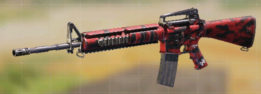M16 Red Tiger, Common camo in Call of Duty Mobile