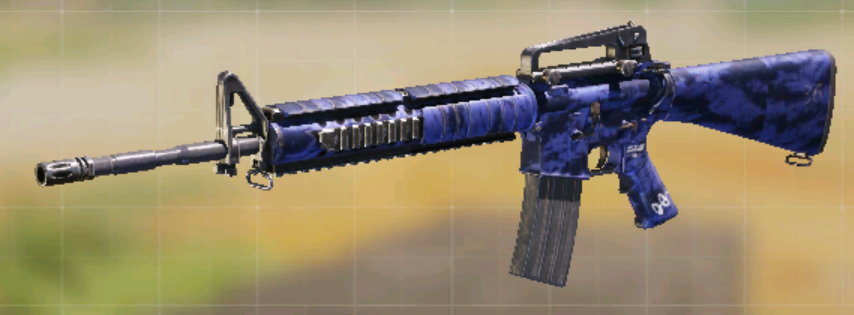 M16 Blue Tiger, Common camo in Call of Duty Mobile