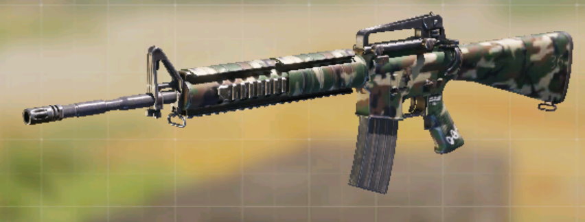 M16 Modern Woodland, Common camo in Call of Duty Mobile