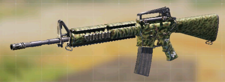 M16 Warcom Greens, Common camo in Call of Duty Mobile