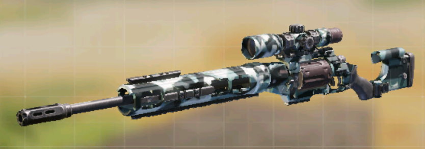 Outlaw Arctic Seafoam, Common camo in Call of Duty Mobile