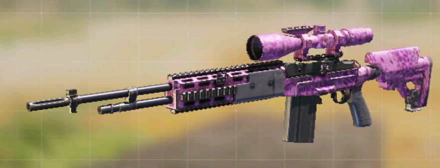 M21 EBR Neon Pink, Common camo in Call of Duty Mobile