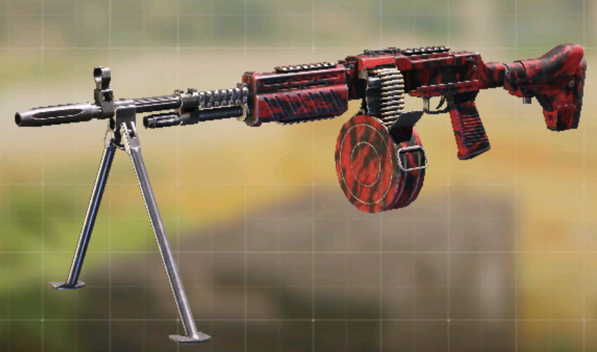 RPD Red Tiger, Common camo in Call of Duty Mobile