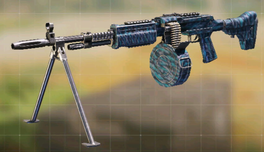 RPD Blue Iguana, Common camo in Call of Duty Mobile