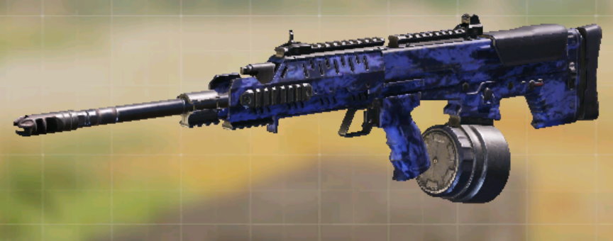 UL736 Blue Tiger, Common camo in Call of Duty Mobile