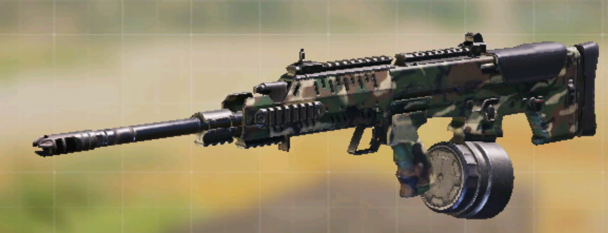 UL736 Modern Woodland, Common camo in Call of Duty Mobile