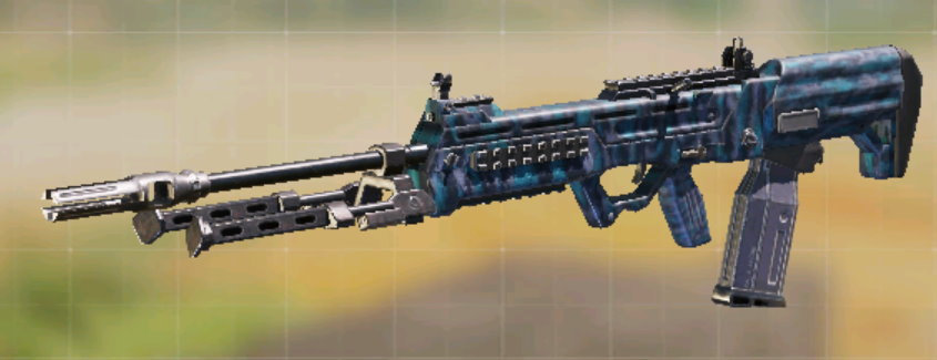 S36 Blue Iguana, Common camo in Call of Duty Mobile