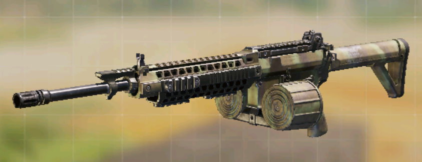 M4LMG Commando, Common camo in Call of Duty Mobile