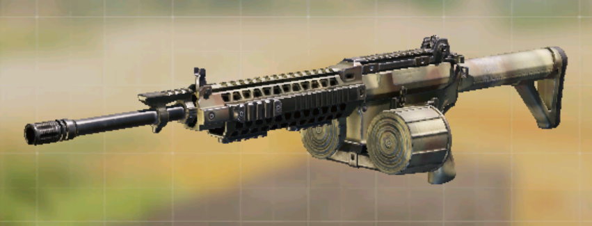M4LMG Moroccan Snake, Common camo in Call of Duty Mobile