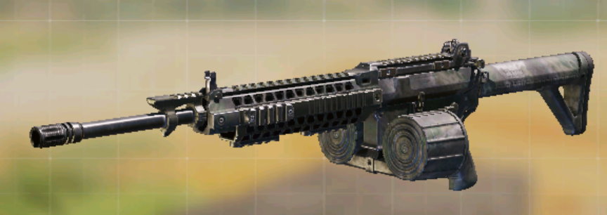 M4LMG Black Top (Grindable), Common camo in Call of Duty Mobile