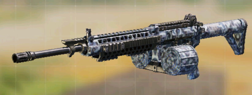 M4LMG Arctic Abstract, Common camo in Call of Duty Mobile
