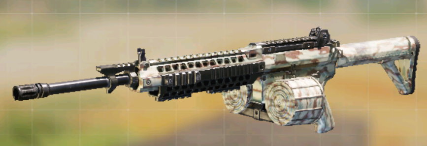 M4LMG Faded Veil, Common camo in Call of Duty Mobile
