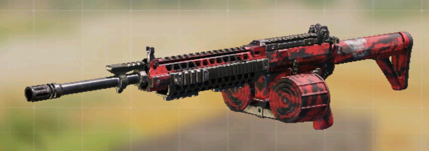 M4LMG Red Tiger, Common camo in Call of Duty Mobile