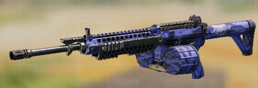 M4LMG Blue Tiger, Common camo in Call of Duty Mobile