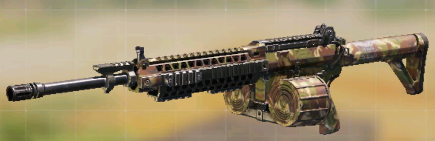 M4LMG Marshland, Common camo in Call of Duty Mobile