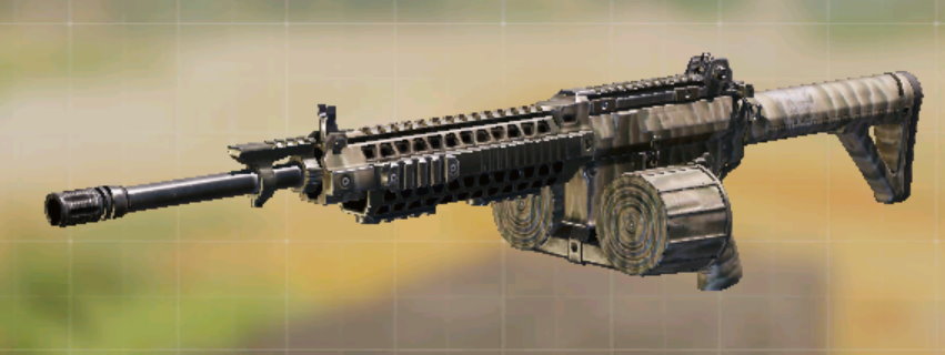 M4LMG Rattlesnake, Common camo in Call of Duty Mobile