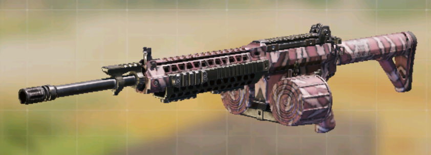 M4LMG Pink Python, Common camo in Call of Duty Mobile