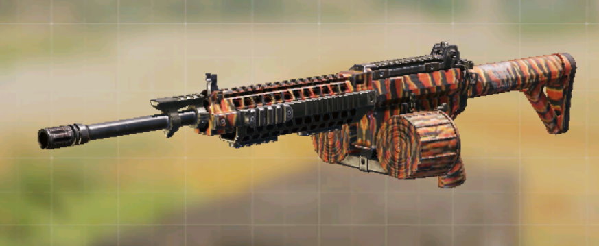 M4LMG Gartersnake, Common camo in Call of Duty Mobile