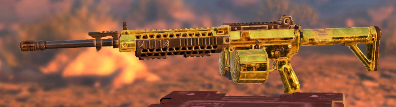 M4LMG Gold, Common camo in Call of Duty Mobile