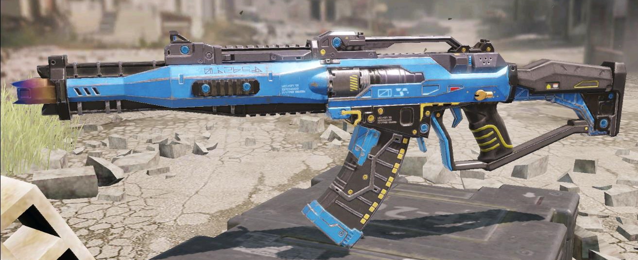 AK-47 Steel Blue, Epic camo in Call of Duty Mobile