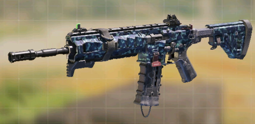 ICR-1 Warcom Blues, Common camo in Call of Duty Mobile