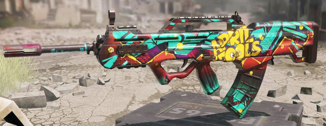 Type 25 April Fool's Day, Rare camo in Call of Duty Mobile