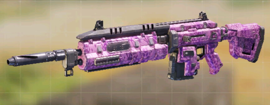 Man-O-War Neon Pink, Common camo in Call of Duty Mobile
