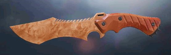 Knife Flowing Bronze, Rare camo in Call of Duty Mobile