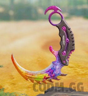 Karambit Color Burst, Epic camo in Call of Duty Mobile