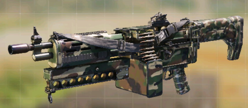 Chopper Modern Woodland, Common camo in Call of Duty Mobile