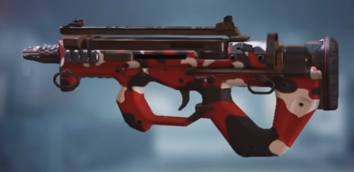 PDW-57 Red, Uncommon camo in Call of Duty Mobile