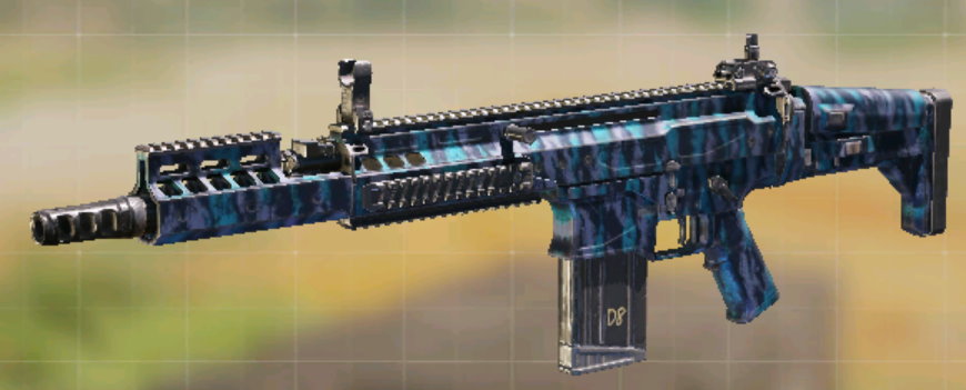 DR-H Blue Iguana, Common camo in Call of Duty Mobile