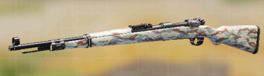Kilo Bolt-Action Faded Veil, Common camo in Call of Duty Mobile