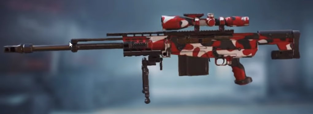 Arctic .50 Red, Uncommon camo in Call of Duty Mobile