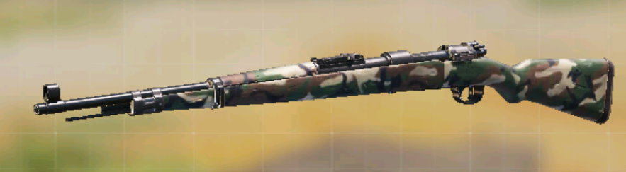 Kilo Bolt-Action Modern Woodland, Common camo in Call of Duty Mobile