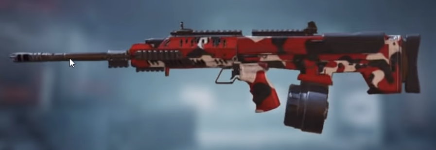 UL736 Red, Uncommon camo in Call of Duty Mobile