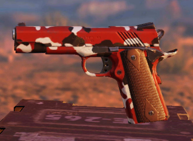 MW11 Red, Uncommon camo in Call of Duty Mobile