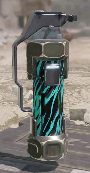 Flashbang Grenade Neon Tiger, Uncommon camo in Call of Duty Mobile